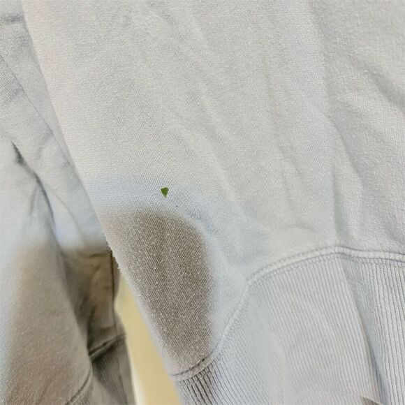 Athleta‎ Women's XS Blue 1/2 Button Henley Pullover Sweatshirt - Picture 4 of 8